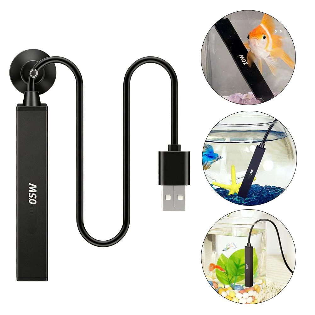 Aquarium Mini Fish - Mini-USB-Aquariumheizer 5V, automatischer Heizstab mit konstanter