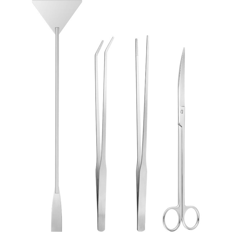 Aquarium Fish Tank Cleaner - Aquarium-Set Terrarium-Zubehör Inklusive Langer Pinzette für