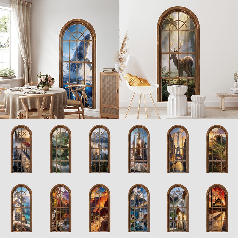 80x180cm 3D Fake Arch Window W – Background Film 3D Bewertung und Preis