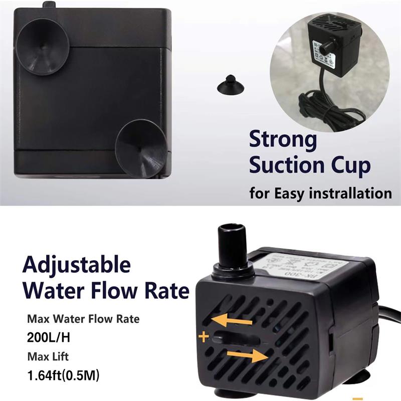 Mini-Wasserpumpe für Aquarien, – Aquarium Fish Tank Cleaner Bewertung und Preis